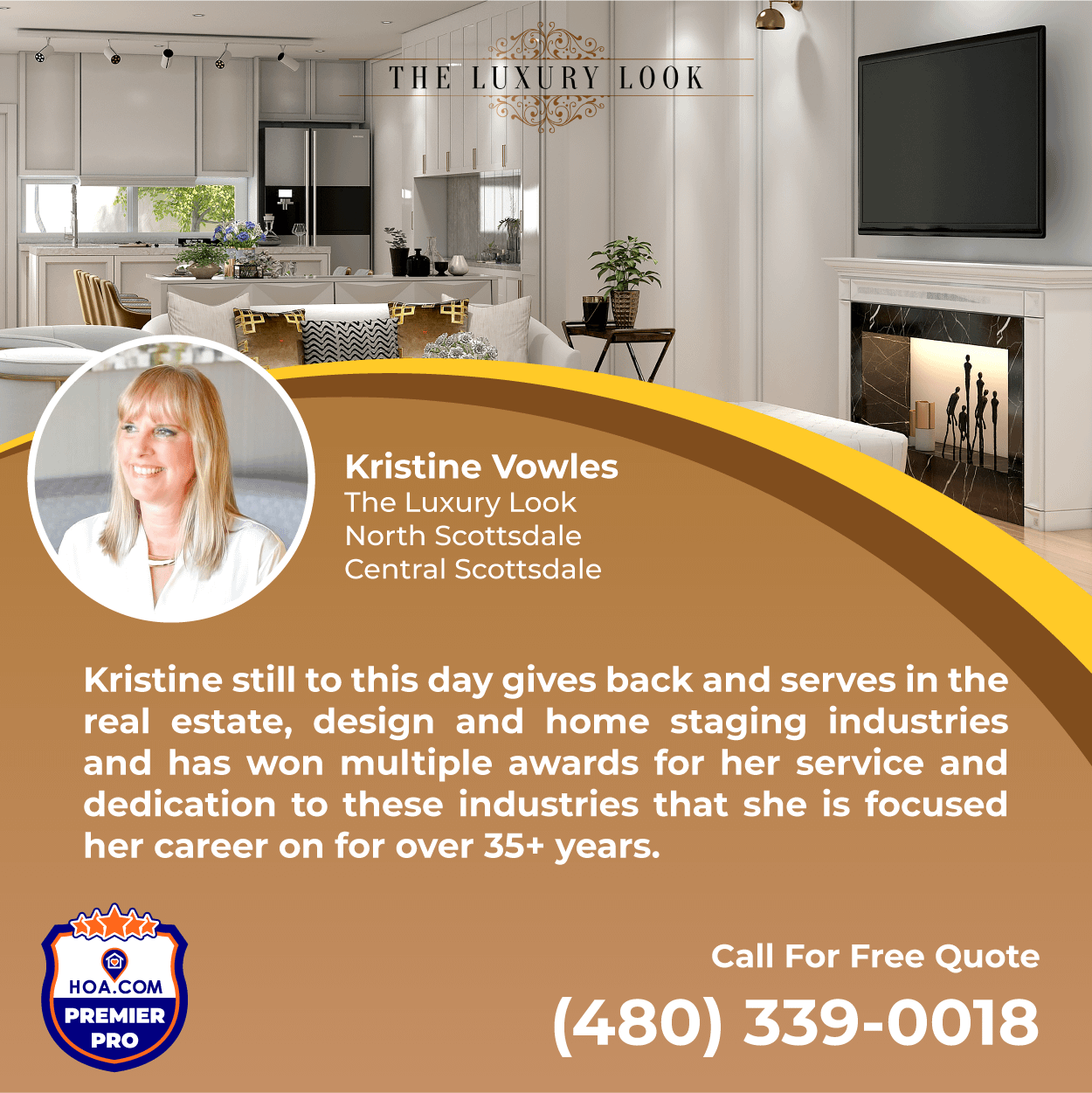 Premier Pro Kristine Vowels over 35 years of Experience