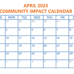 April Community Impact Events