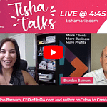 PODCAST: Tisha Talks with CEO Brandon Barnum on Raving Referrals & HOA.com