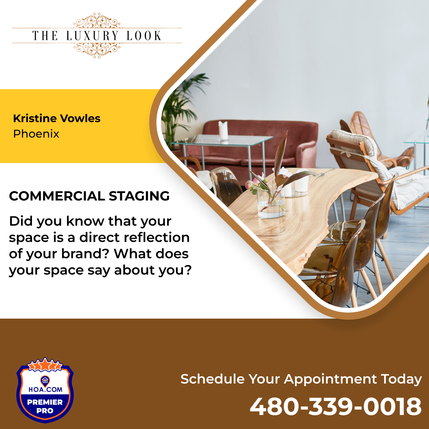 Commercial Staging The Luxury Look