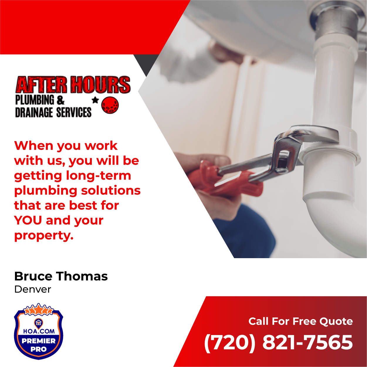 After Hours Long Term Plumbing Solutions