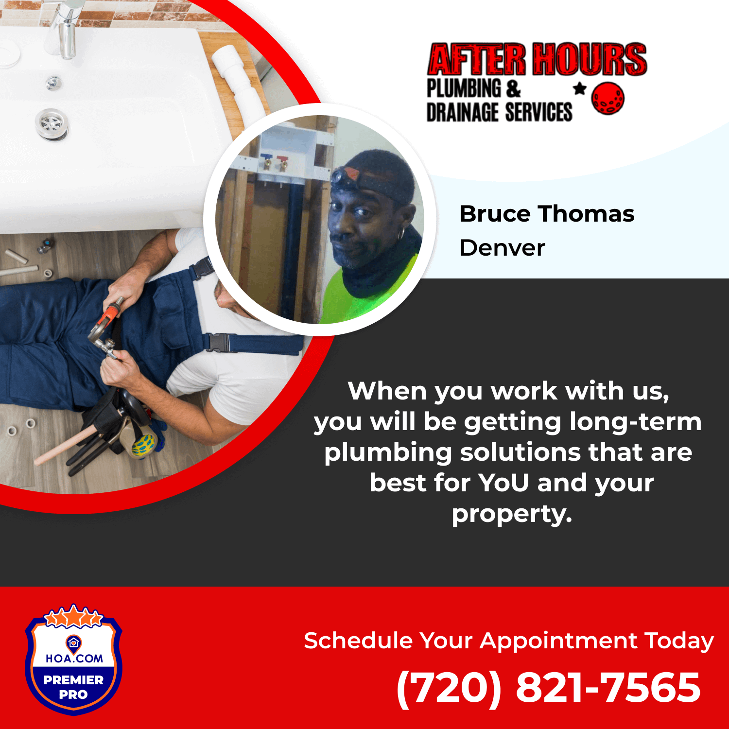 Premier Pro Bruce Thomas After Hours PLumbing & Drainage Services