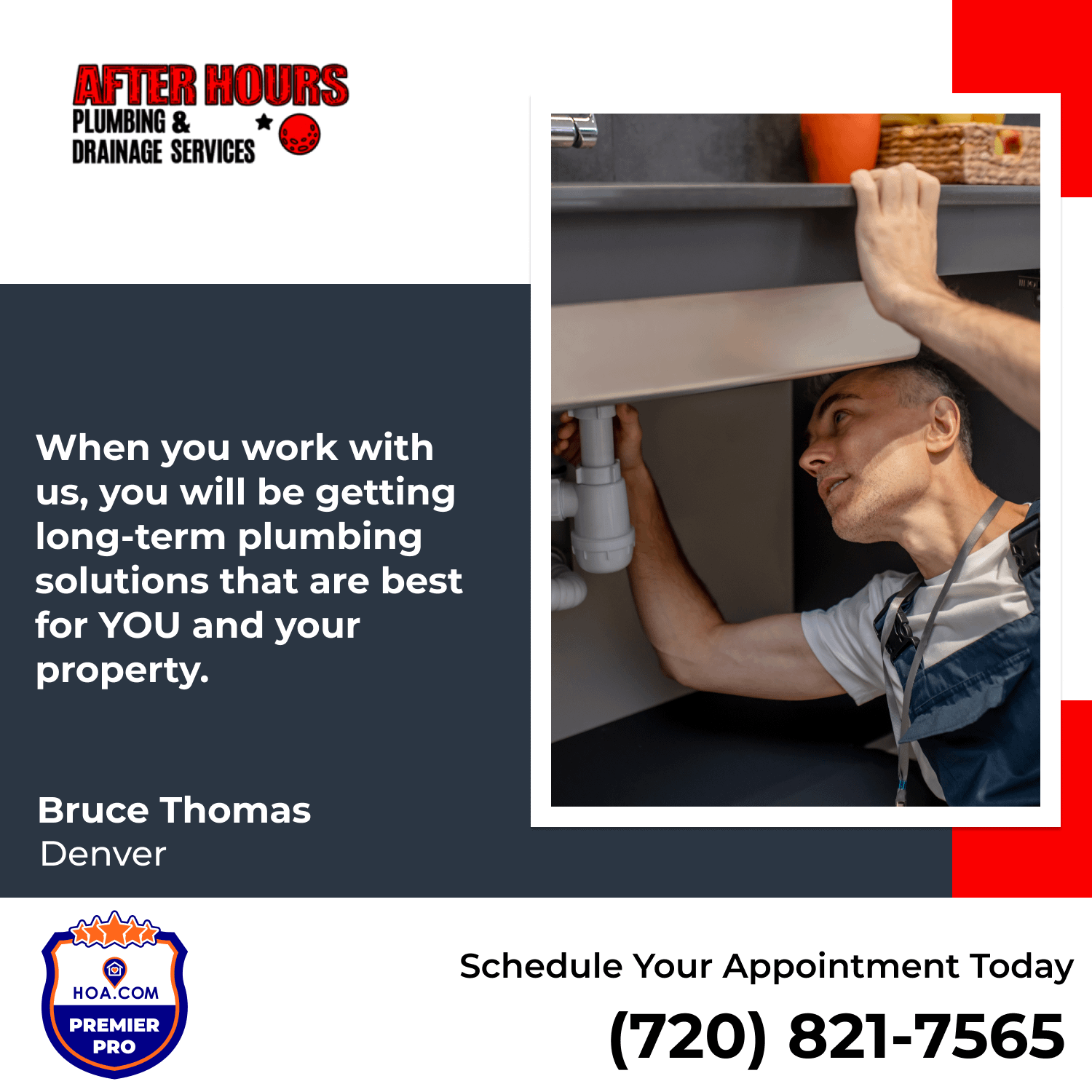 After Hours Plumbing Bruce Thomas