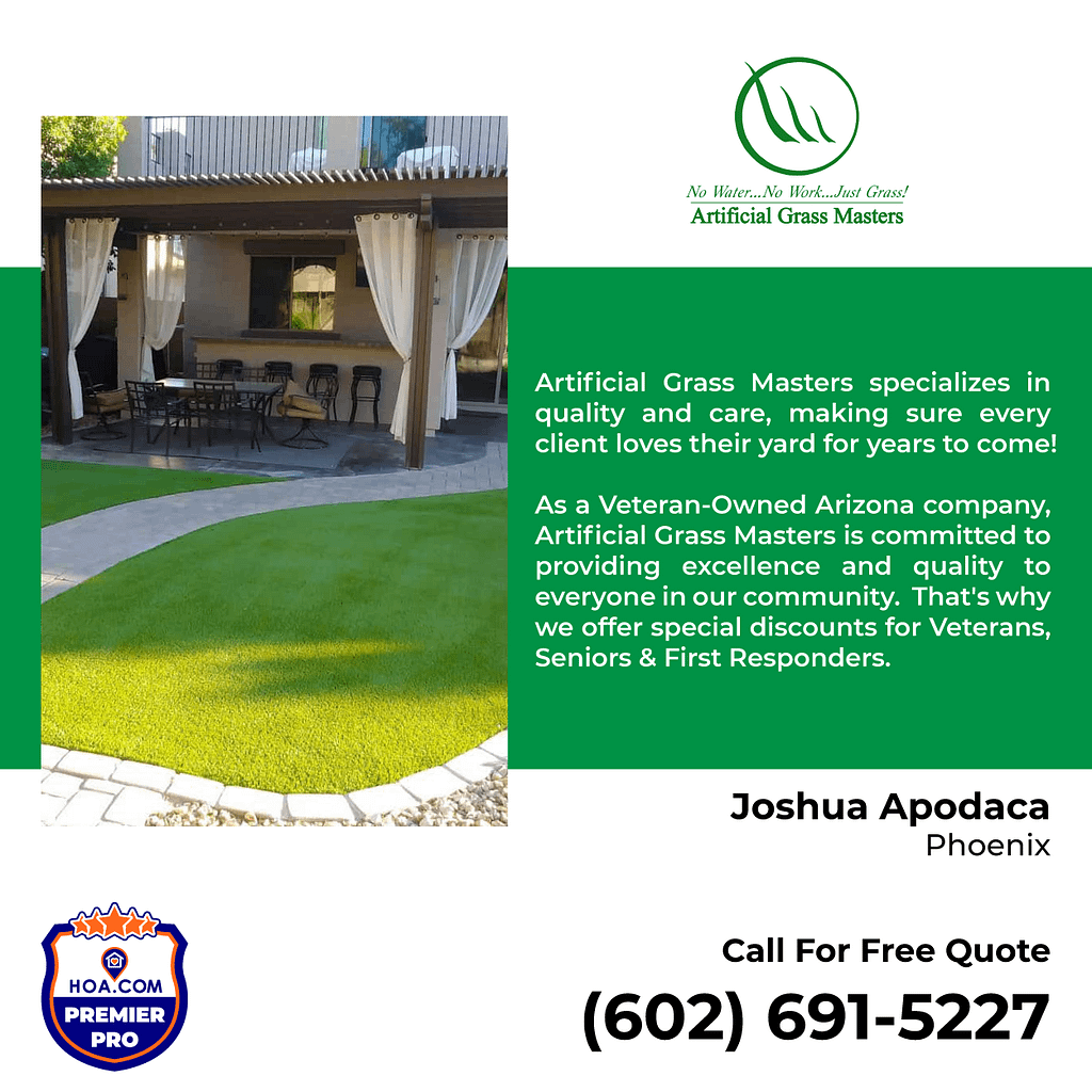 Premier Pro Josha Apodaca Artificial Grass Masters