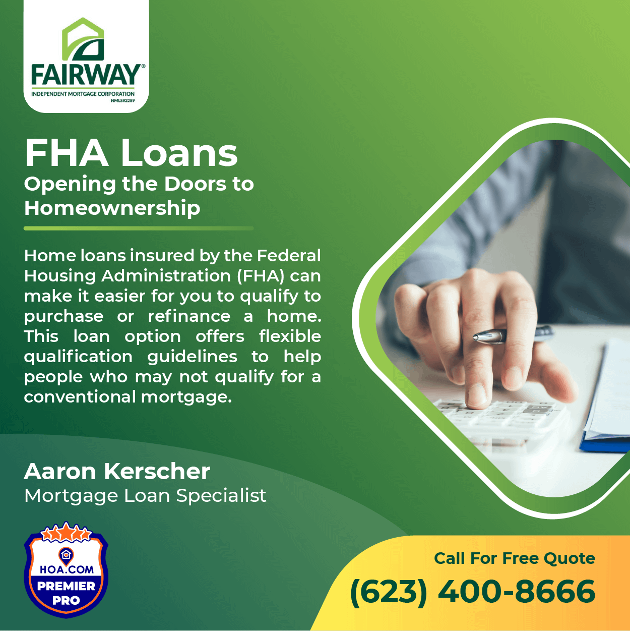 Fairway Mortgage FHA Loans