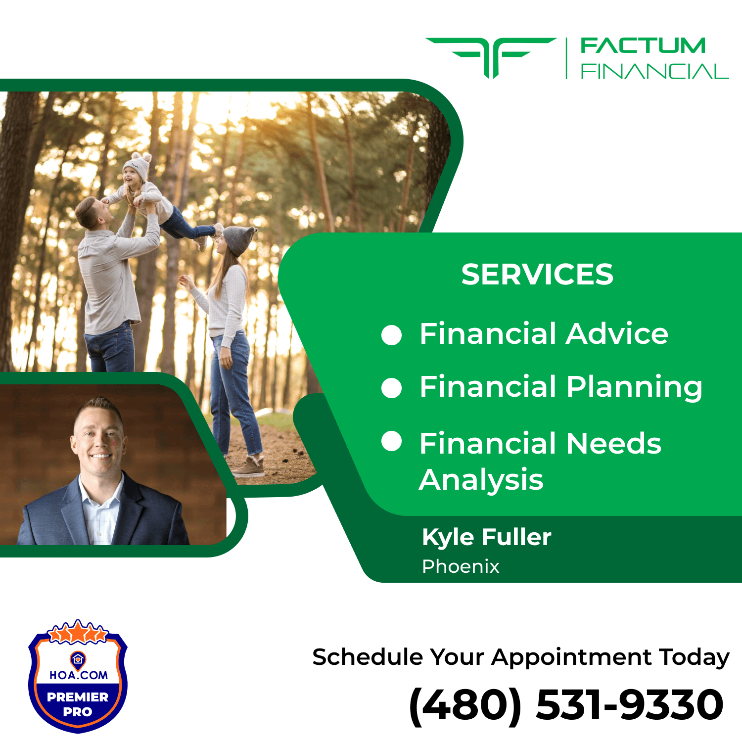 services offered by Kyle Fuller Factum Financial