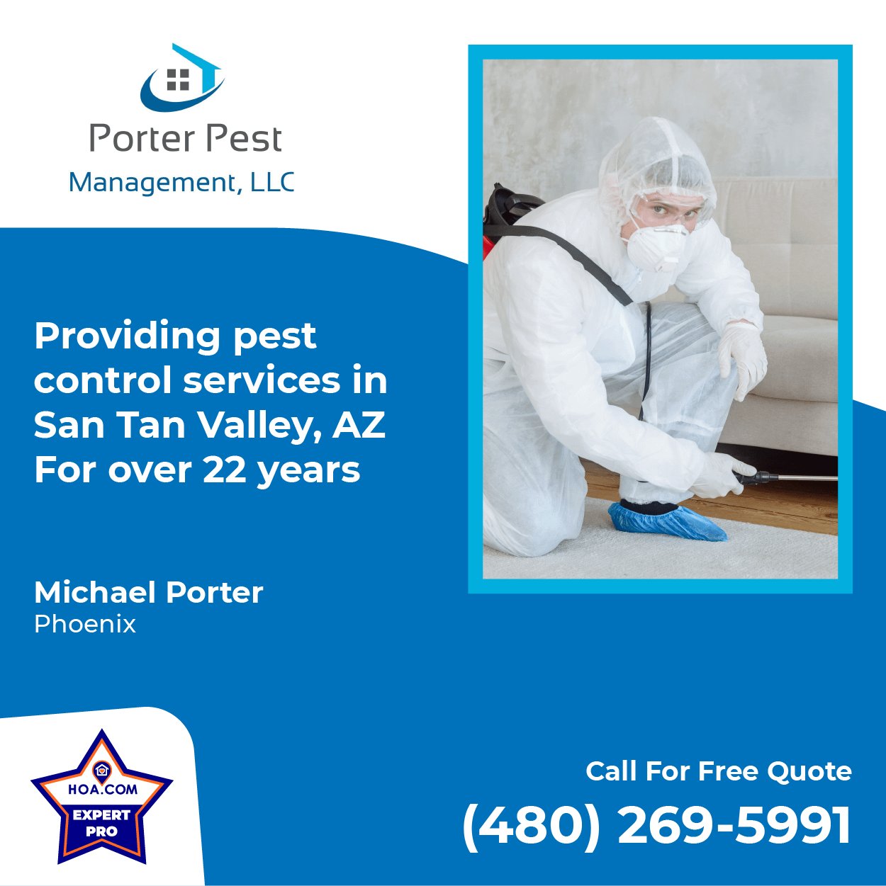 Providing Pest Control in San Tan Valley, AZ